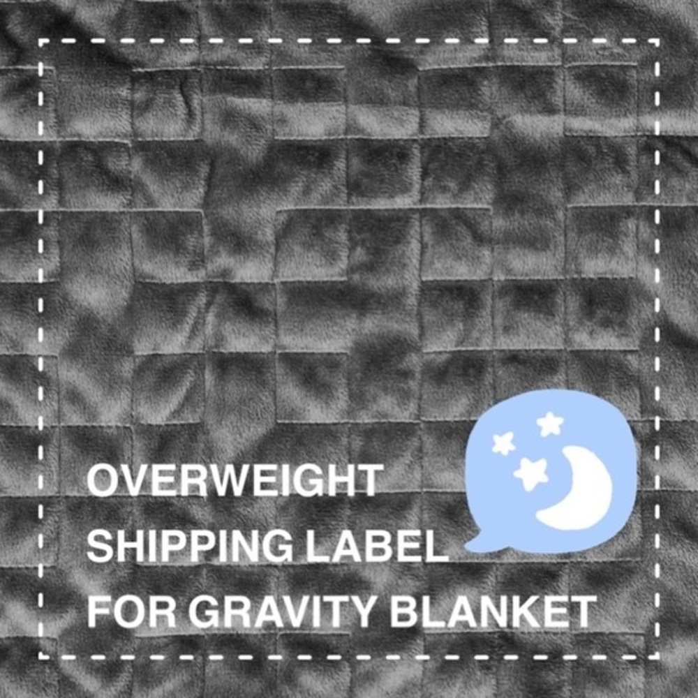 OVERWEIGHT SHIPPING (add-on for Garvity brand weighted blanket)